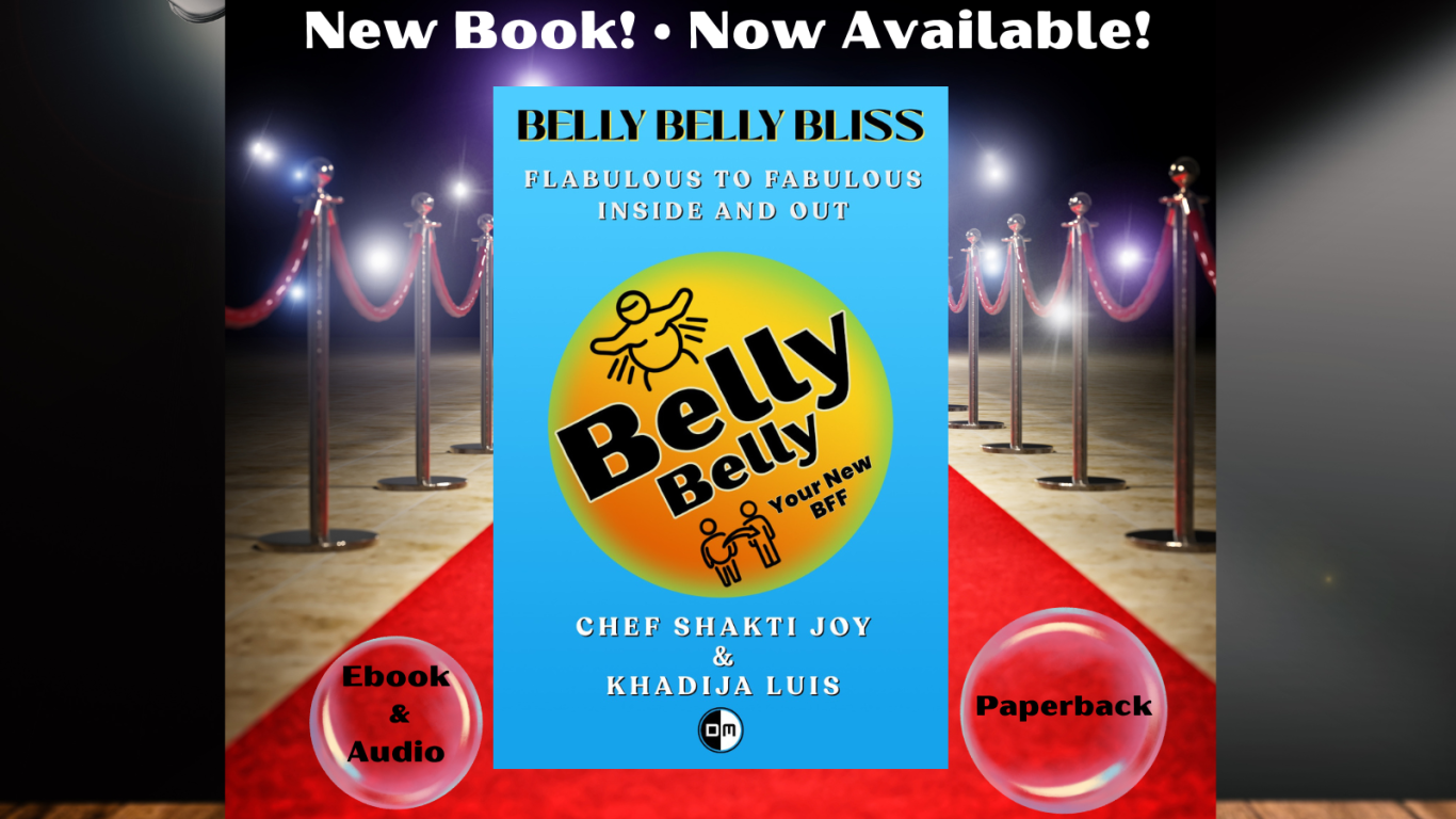 Cover of the Belly Belly Bliss book, a guide to self-love and vibrant living